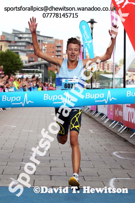Boys BUPA Junior Great North Run. Photo: David T. Hewitson/Sports for All Pics